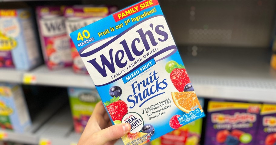 Welch’s Fruit Snacks 40-Count Just $4.67 Shipped on Amazon