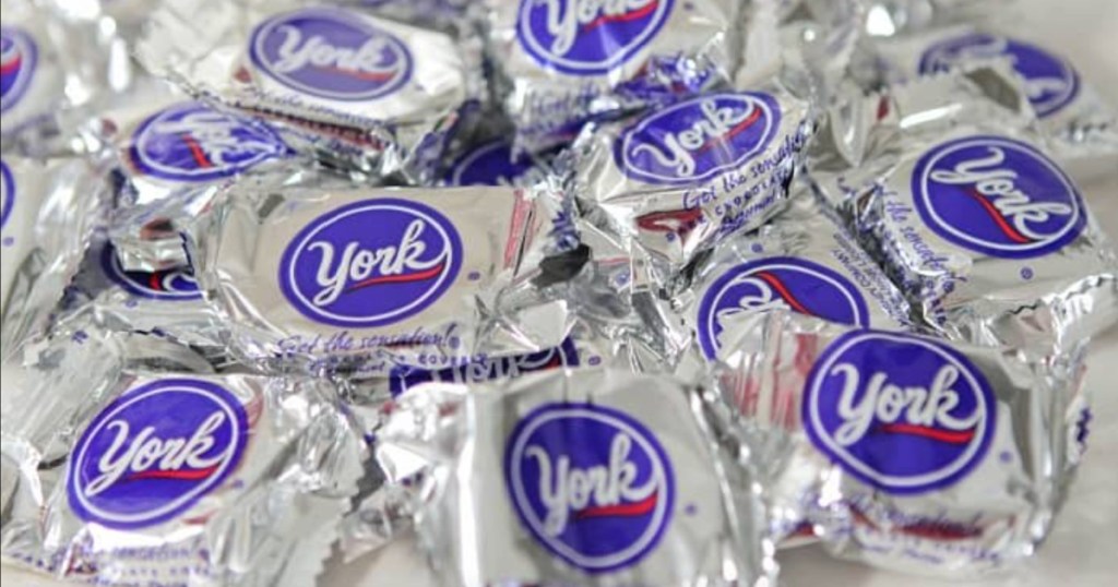many york peppermint patties in wrappers