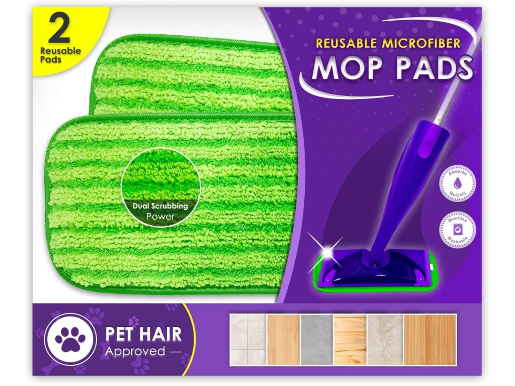 12 inch mop pad works with swifter