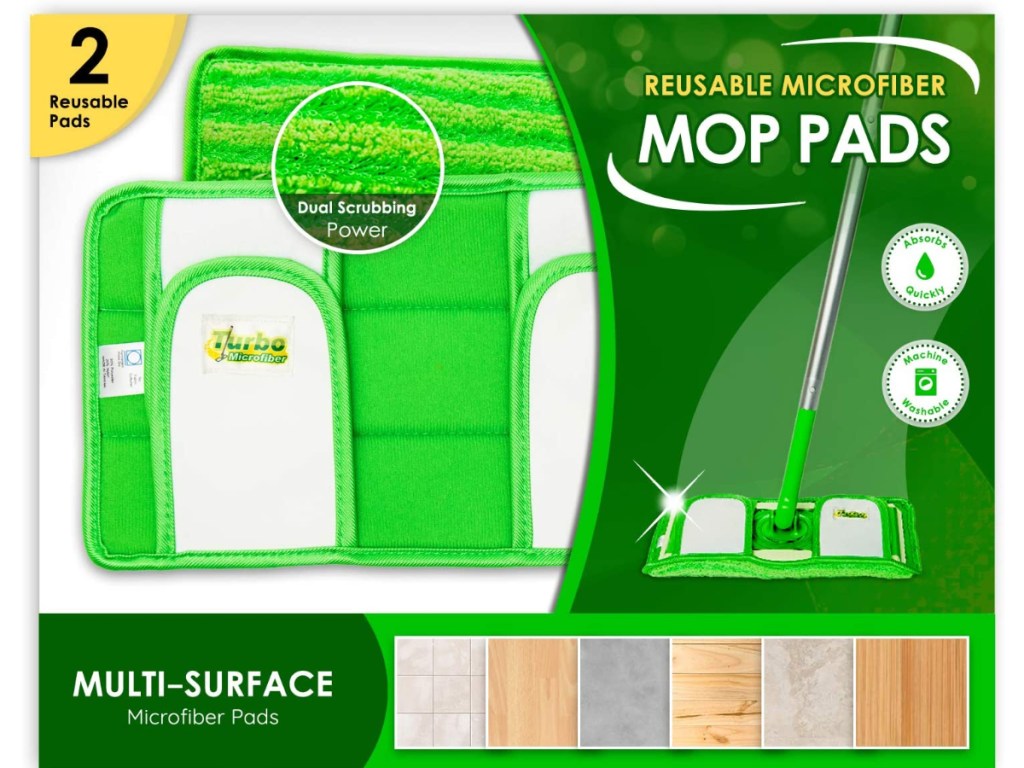 12 inch mop pads