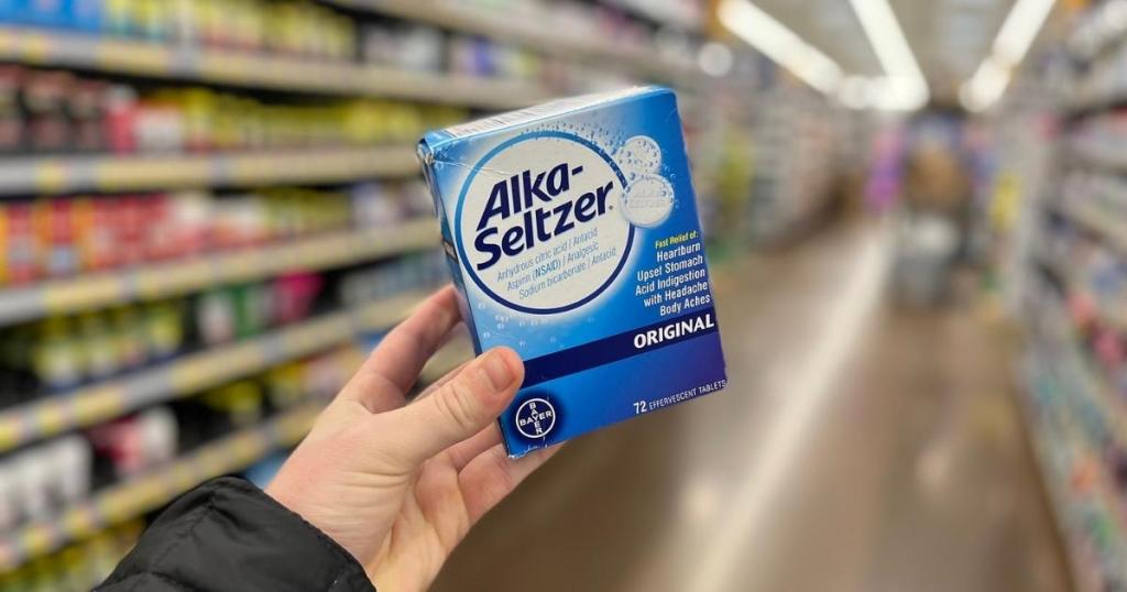 Alka-Seltzer Tablets 72-Count Box