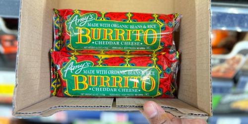 Score 10 Amy’s Frozen Burritos for Only $9 at Whole Foods (Just 90¢ Each!)