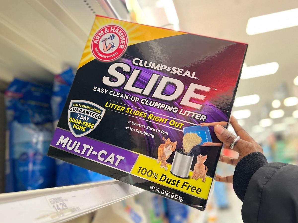 target slide litter