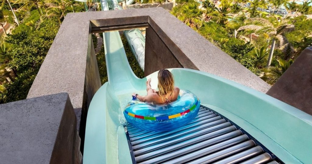Atlantis Bahamas water slide 