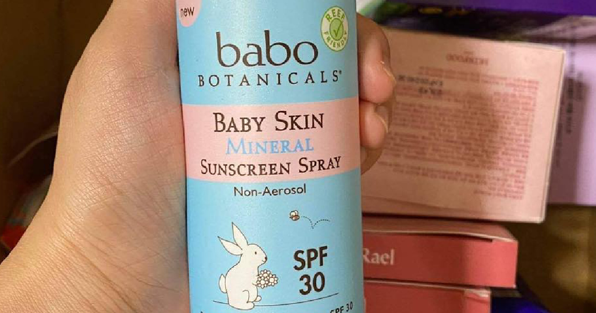 Babo Botanicals Baby Skin Mineral Sunscreen Spray SPF 30