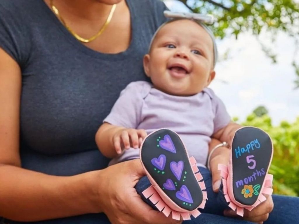 Baby Chalkboard Shoes