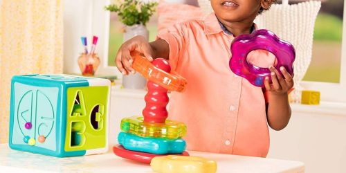 Battat Stacking Rings & Rattle Toy Only $7.45 on Amazon (Regularly $16)