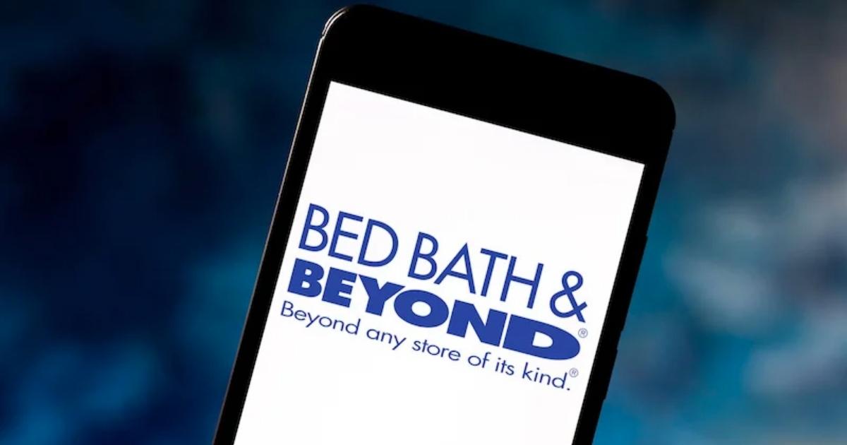 bed bath & beyond home page on app