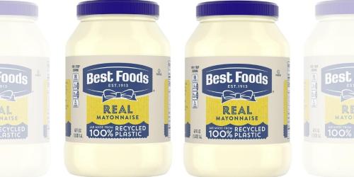 Best Foods Mayonnaise 24oz Jars 2-Pack Only $5.98 on Amazon