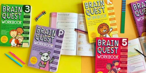 Brain Quest Kids Workbooks from $5.70 on Amazon (Regularly $13) | Great Summer Bridge Workbooks