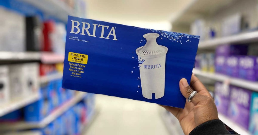box of brita filters in store