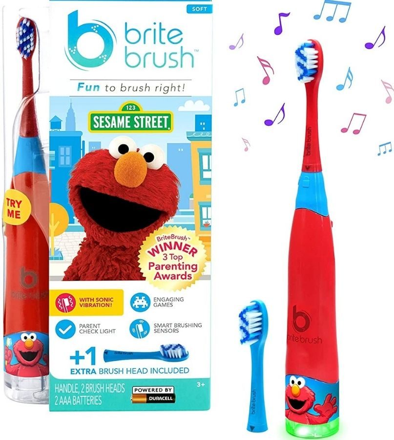 Brite Brush Sesame Street Elmo Brush