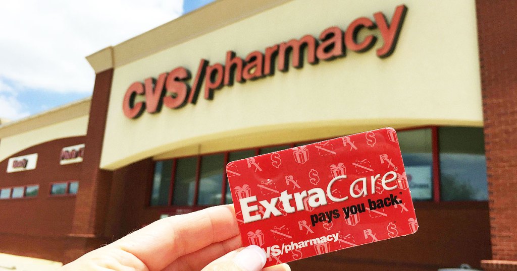 holding up cvs extracare card