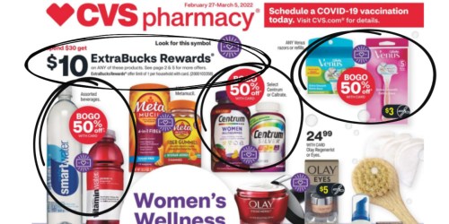 CVS Weekly Ad (2/27/22 – 3/5/22) | We’ve Circled Our Faves!