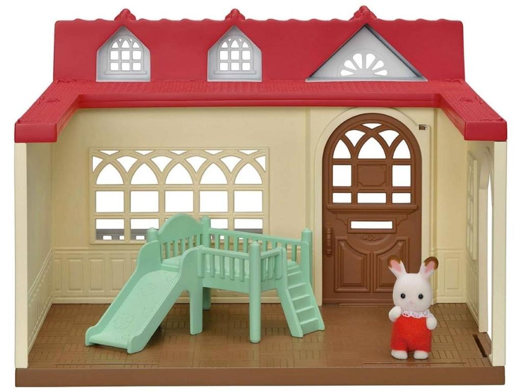 calico critters raspberry home dollhouse