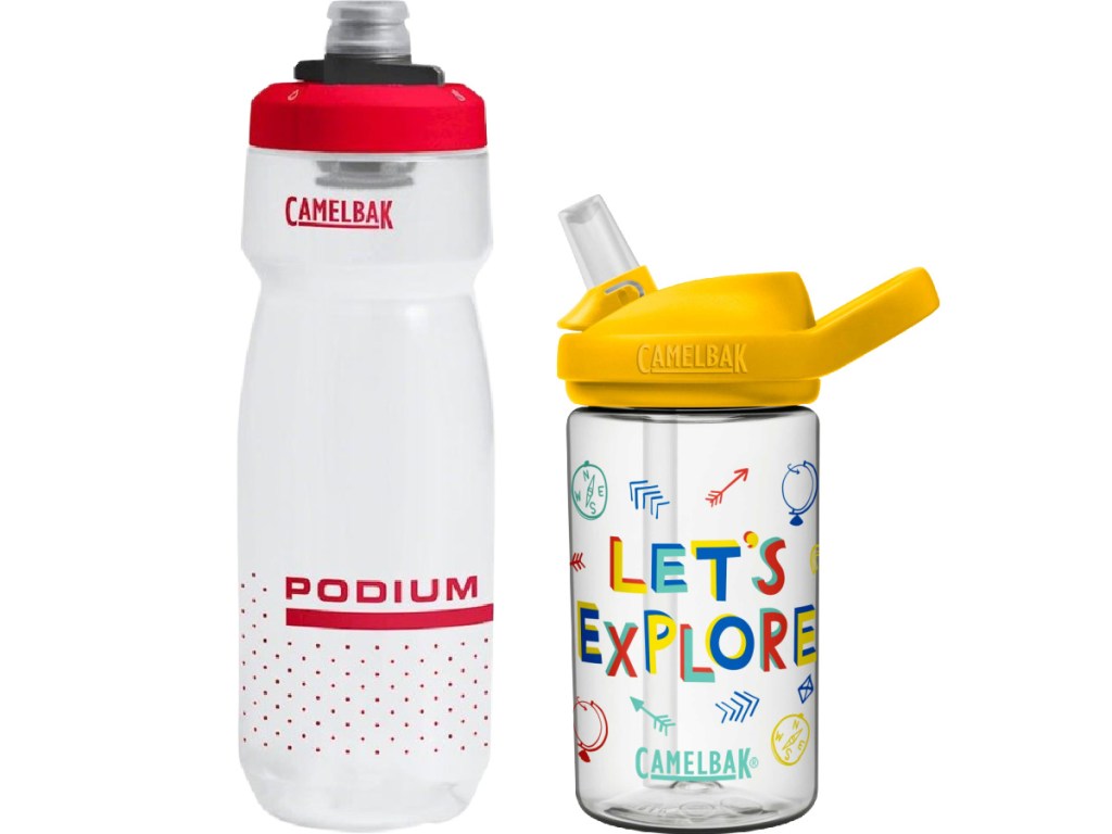 Camelbak podium bike bottle and Kids water bottle