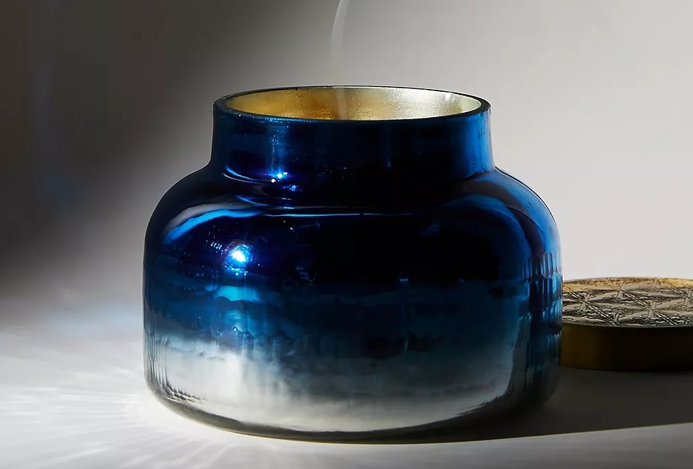 candle jar and lid