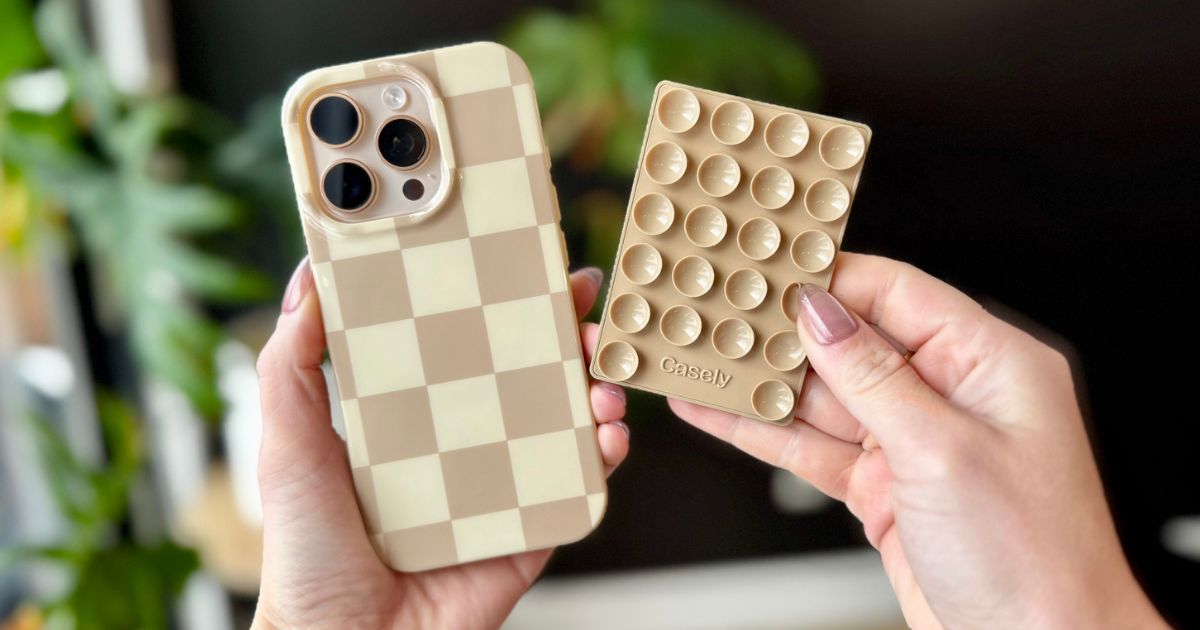 TWO Casely Grippy Phone Mounts JUST $15 (Regularly $50) + BOGO Phone Cases & More!