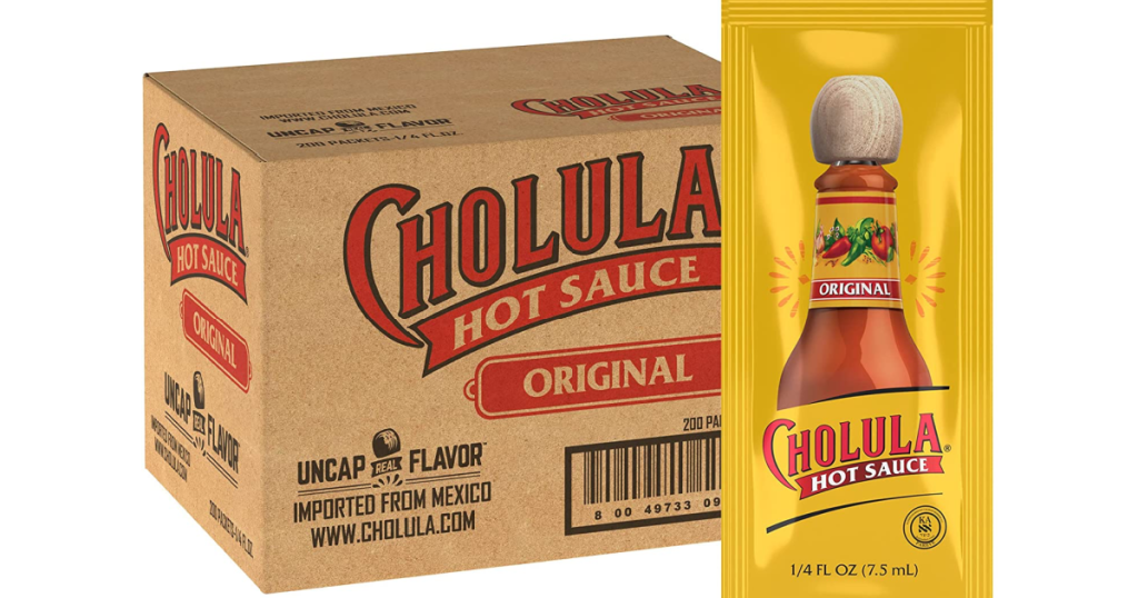 Cholula Sauce Packets