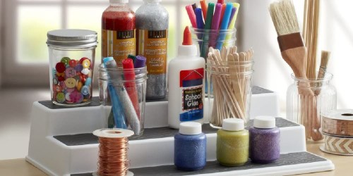 Cabinet Organizer 3-Tier Only $5 on Amazon (Regularly $11) | Use for Spices, Craft Supplies, & More