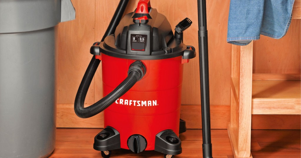 Craftsman 8-Gallon Corded Portable Wet/Dry Shop Vacuum