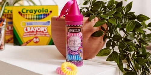 Invisibobble Crayola Hair Ring Sets from $4 on ULTA.com | Perfect for Easter Baskets