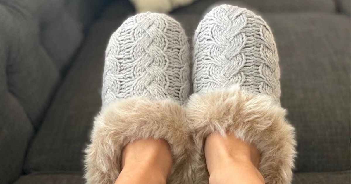 Dearfoams free slippers Clearance