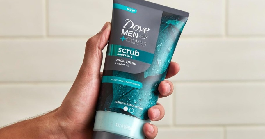 Dove Men Face & Body Scrub Only $3.66 Shipped on Amazon