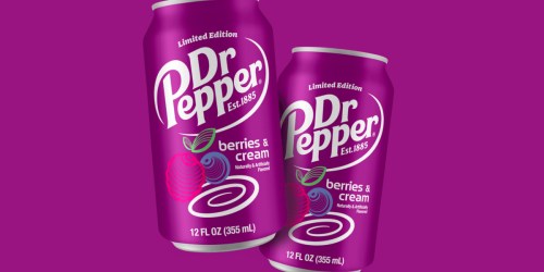 Win a Free Dr. Pepper New Berries & Cream Soda (Over 580 Winners!)
