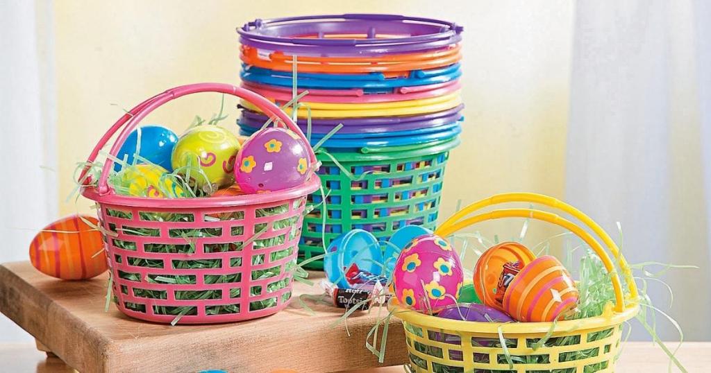 Bulk Colorful Bright Plastic Easter Eggs 144-Piece