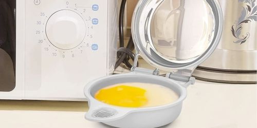 Microwave Egg Maker w/ Awesome Reviews Only $3.83 on Amazon | Make Egg McMuffins at Home!