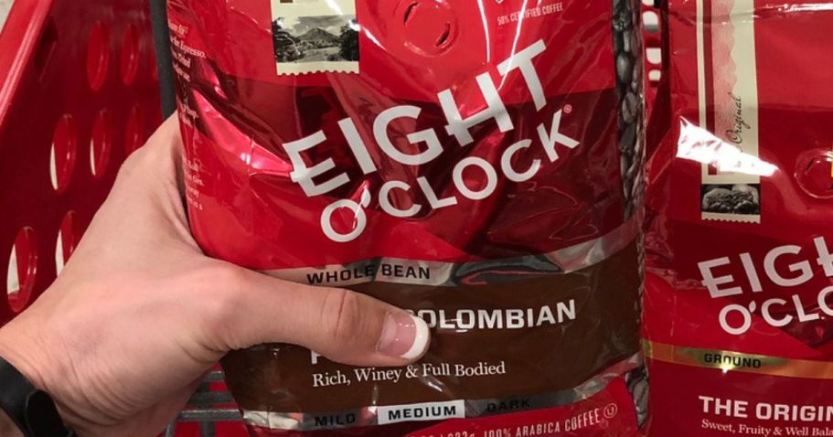 Eight O’Clock Whole Bean Coffee 6-Pack Only $23 Shipped on Amazon (Just $3.85 Each)