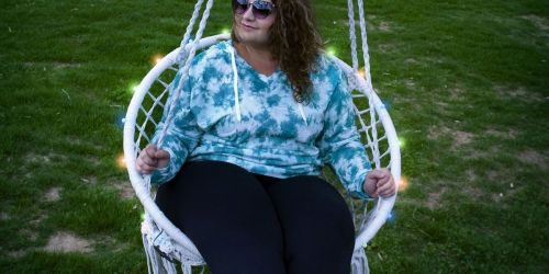 Lighted Macrame Hanging Hammock Only $35 Shipped on Walmart.com (Regularly $79)