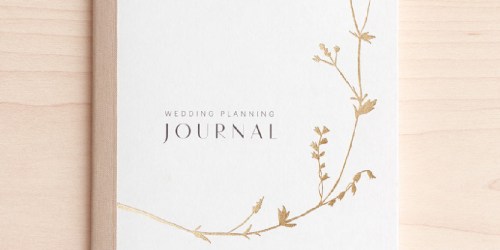FREE Minted Wedding Planning Journal ($9 Value) + Free Shipping