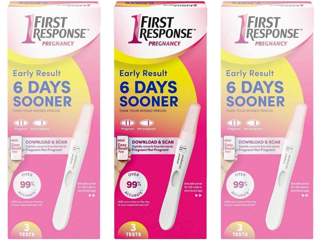 first response pregnancy test 3 packs