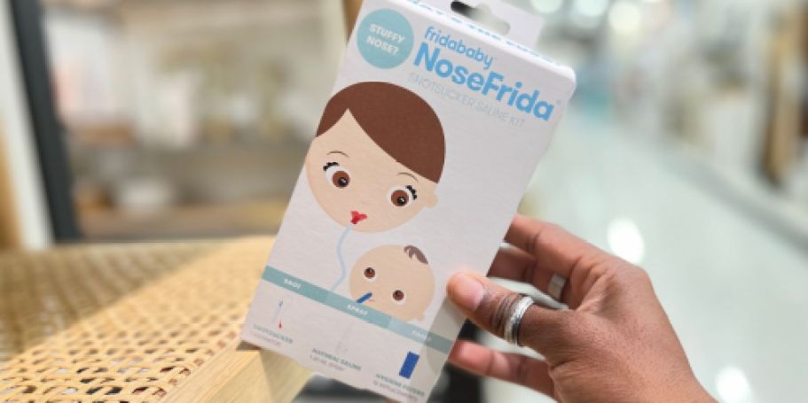 NoseFrida Baby Nasal Aspirator Only $8.89 on Amazon (Clears Stuffy Noses)