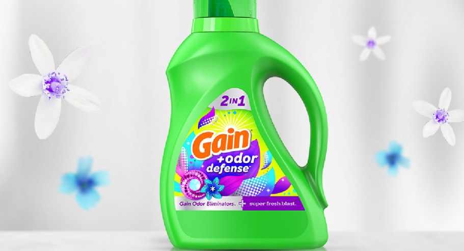 Gain Laundry Detergent 65oz 2-Pack Just $10.95 Shipped on Amazon (Only $5.47 Each!)