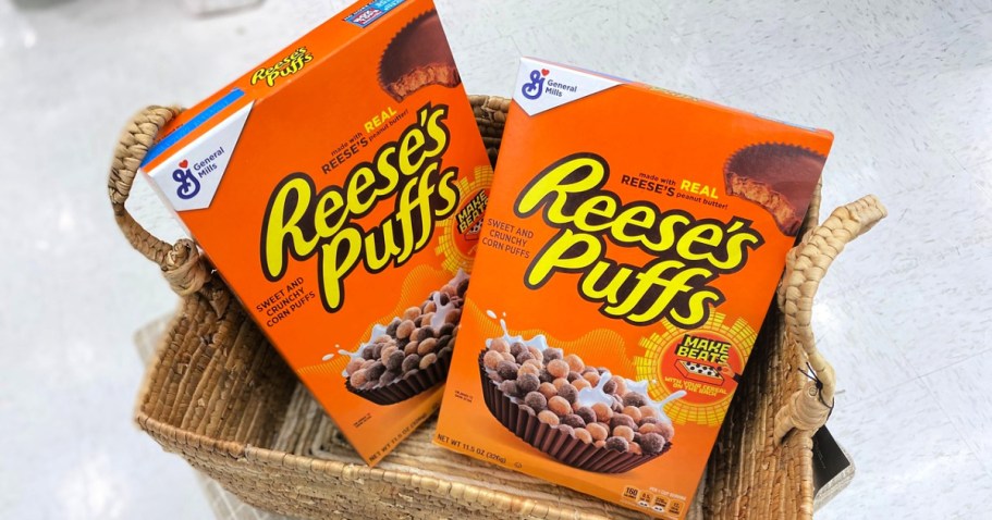 Reese’s Puffs Cereal Box Only $2.12 Shipped on Amazon