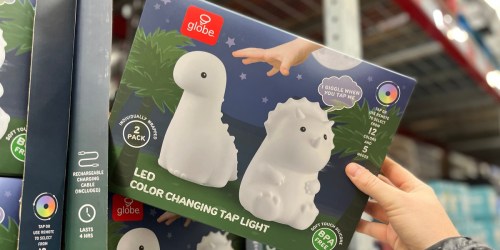 Dinosaur LED Color Changing Touch Night Light 2-Pack Possibly Only $22.91 at Sam’s Club