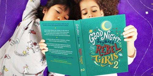 Good Night Stories for Rebel Girls Hardcover Books from $12.72 on Amazon (Regularly $35)