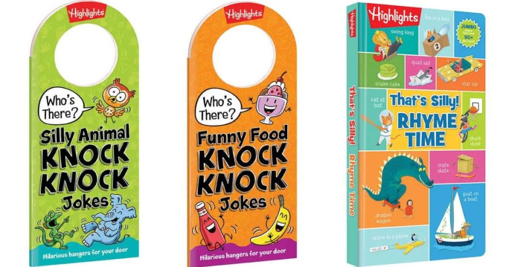 Three Highlights for kids joke books