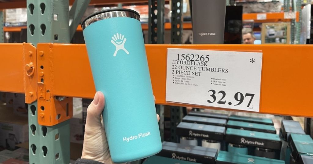 Hydro Flask 22oz Tumblers 2Pack Only 32.97 at Costco Just 16.48