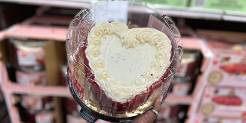Red Velvet Heart-Shaped Cake Only $16.99 at Costco | Yummy Valentine’s Day Dessert Idea