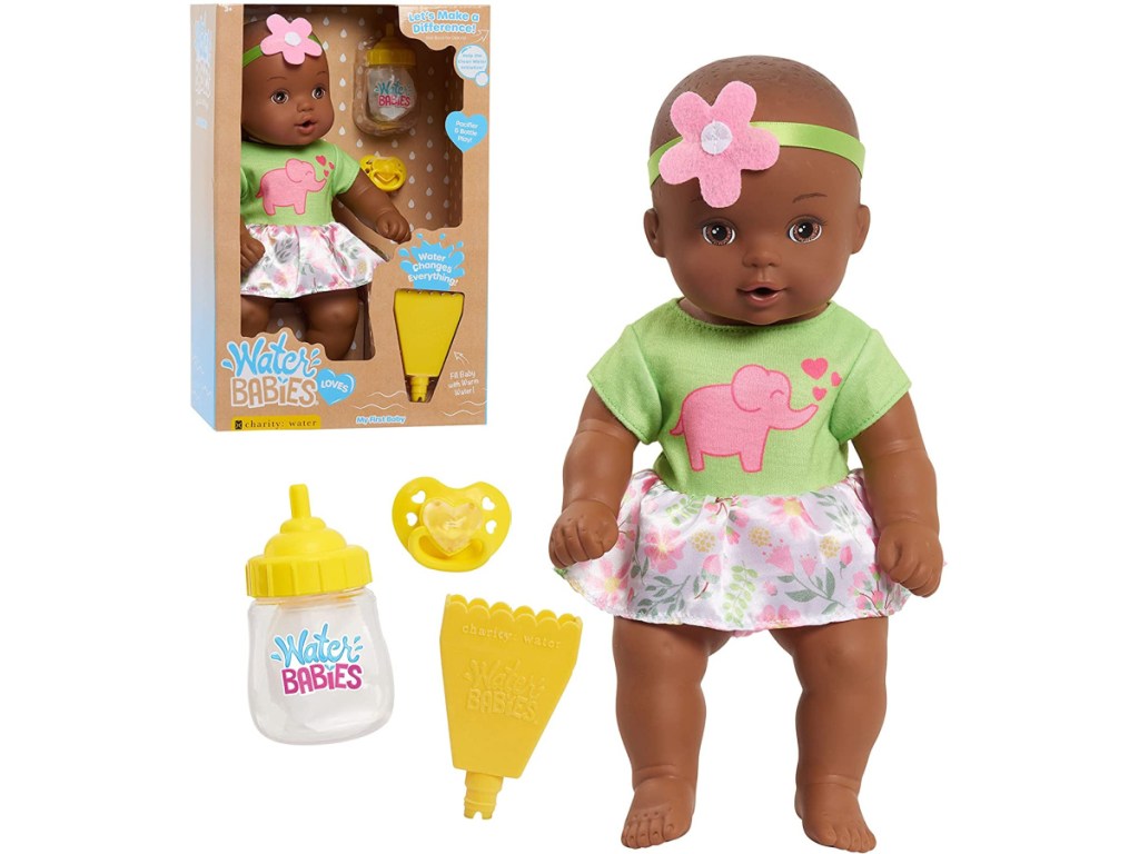 water baby doll and accessories