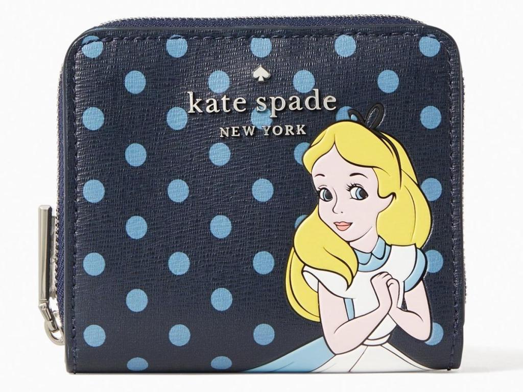 Kate Spade Disney Alice in Wonderland Bifold Wallet