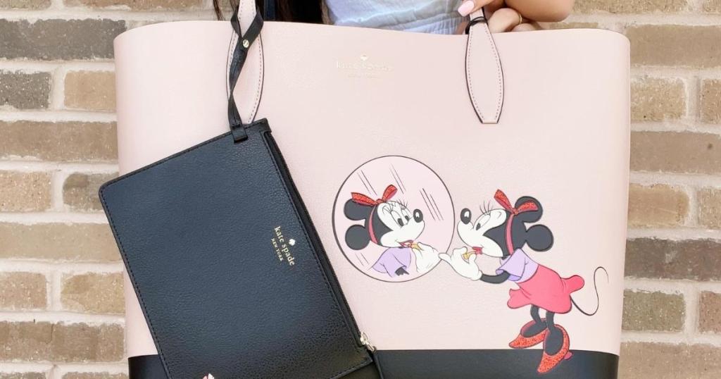 Disney x Kate Spade New York Minnie Mouse Large Reversible Tote