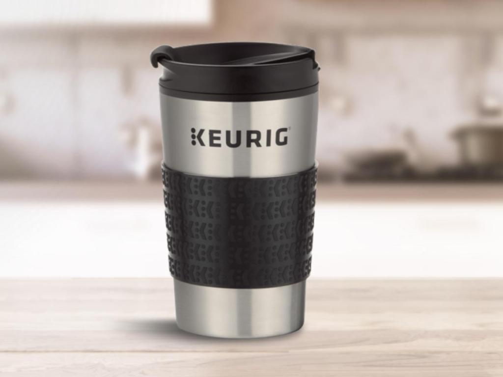 keurig stainless steel travel mug for one k-cup