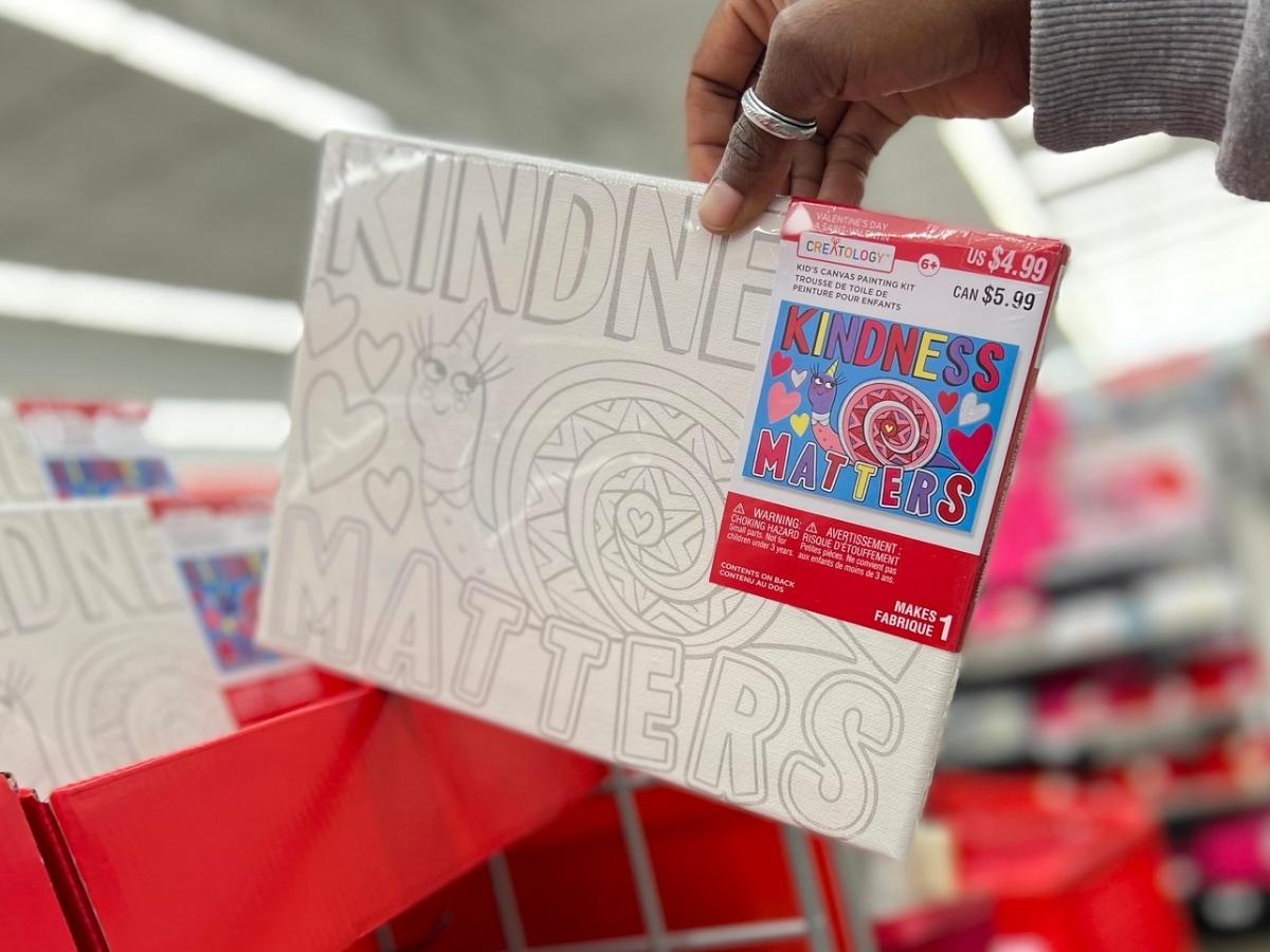 Creatology Valentine's Day Kindness Matters Snail Kids Canvas Painting Kit