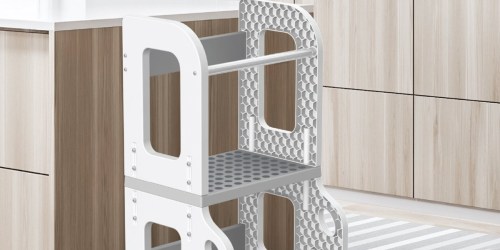 Kitchen Buddy 2-in-1 Kids Stool Only $48 Shipped on Walmart.com (Reg. $80) | Holds up to 100 Pounds