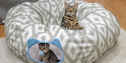 Kitty City Large Cat Tunnel Bed Only $35.49 Shipped on Amazon